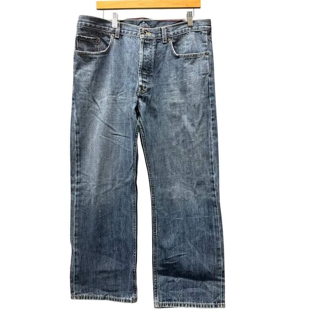 Banana Republic Jeans Relaxed Fit‎ Button Fly Mens 34x30 (35x29 ACTUAL) Denim